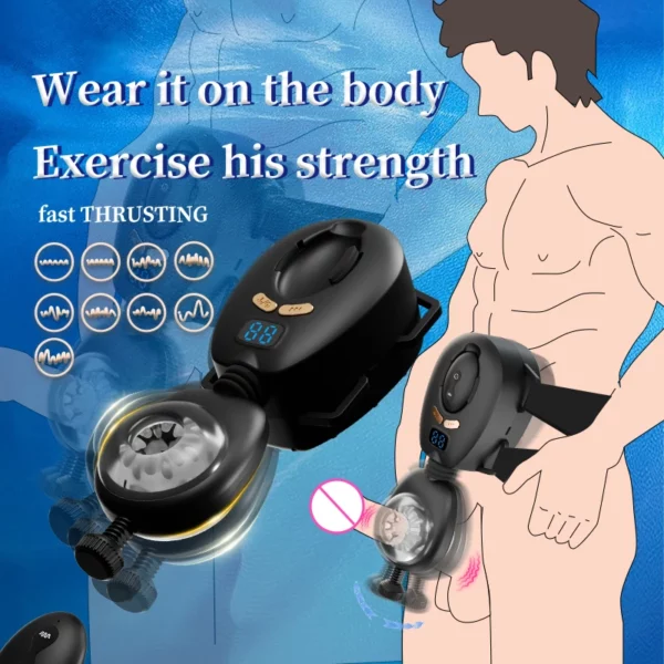 Vibrating Swinging Masturbator Sex Toy - 150 - Image 11